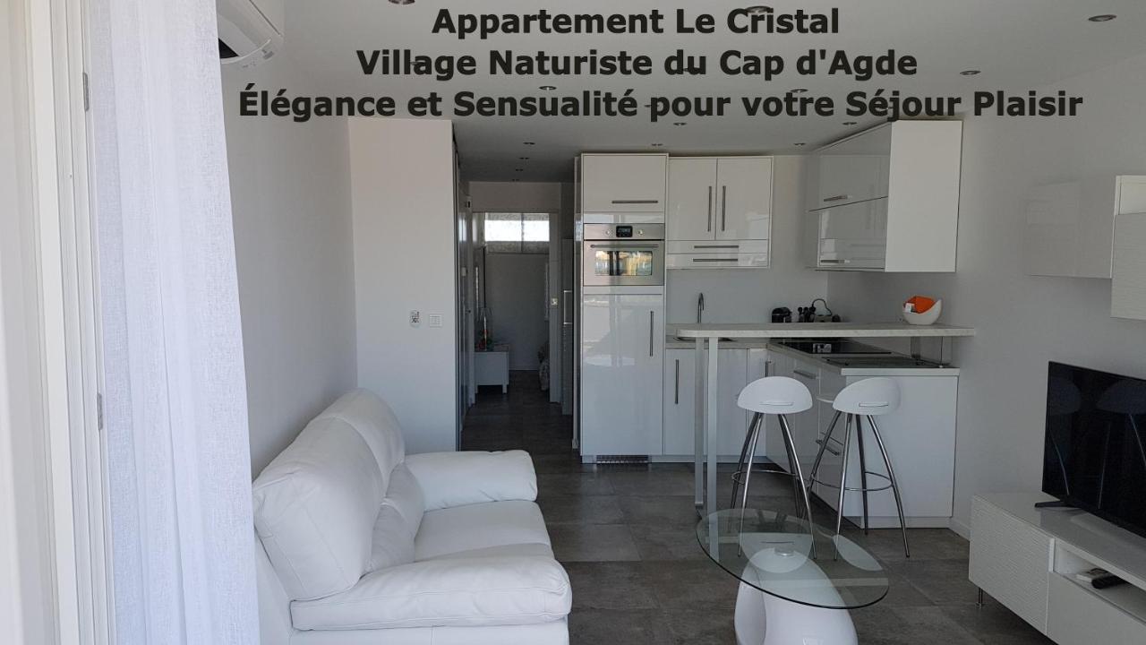 Le Cristal Port Ambonne Village Naturiste 아그 외부 사진